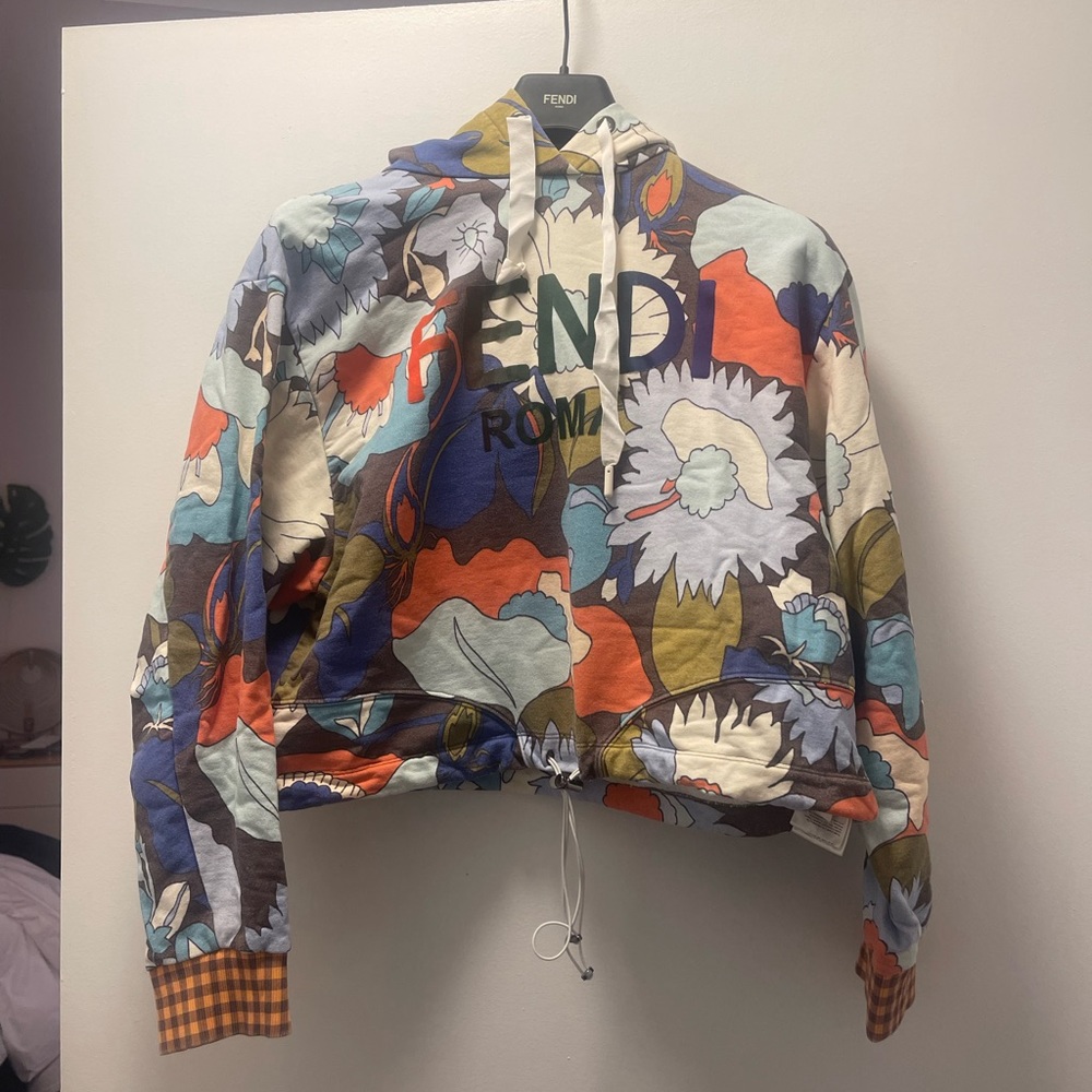 FENDI Cropped hoodie